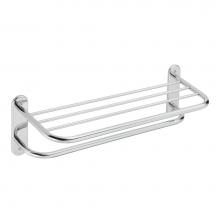 Moen 5208-241PS - Stainless 24'' Towel Bar With Shelf