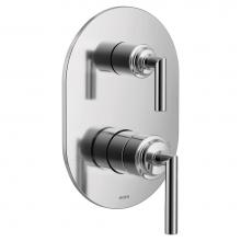 Moen UTS3311 - Arris M-CORE 3-Series 2-Handle Shower Trim with Integrated Transfer Valve in Chrome (Valve Sold Se