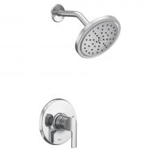 Moen UTS2202EP - Doux M-CORE 2-Series Eco Performance 1-Handle Shower Trim Kit in Chrome (Valve Sold Separately)