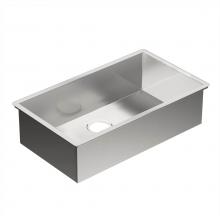 Moen G18180 - 1800 Series 31-Inch x 18-Inch Undermount 18 Gauge Stainless Steel Kitchen Single Bowl Sink Stainle
