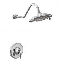 Moen TS32102EP - Weymouth Single-Handle Posi-Temp Eco-Performance Shower Trim Kit in Chrome (Valve Sold Separately)