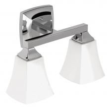 Moen YB5162CH - Chrome Two Globe Bath Light