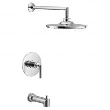 Moen UTS32003 - Arris M-CORE 3-Series 1-Handle Tub and Shower Trim Kit in Chrome (Valve Sold Separately)