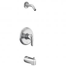 Moen UTL183NH - Chateau M-CORE 2-Series 1-Handle Tub and Shower Trim Kit in Chrome (Valve Sold Separately)