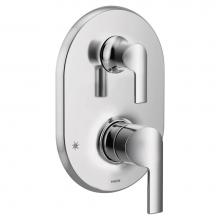 Moen UTS2611 - Doux M-CORE 3-Series 2-Handle Shower Trim with Integrated Transfer Valve in Chrome (Valve Sold Sep