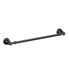 Moen Y2618BL - Matte Black Towel Bar