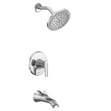 Moen UTS2203EP - Doux M-CORE 2-Series Eco Performance 1-Handle Tub and Shower Trim Kit in Chrome (Valve Sold Separa