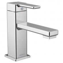 Moen S6710 - 90 Degree One-Handle Single Hole Modern Bathroom Sink Faucet, Chrome
