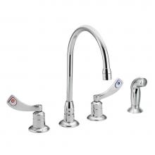 Moen 8244 - Chrome two-handle kitchen faucet