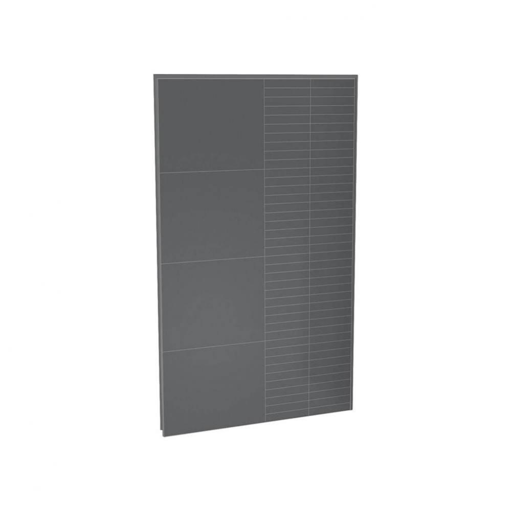 Utile 48 in. Composite Direct-to-Stud Back Wall in Erosion Charcoal