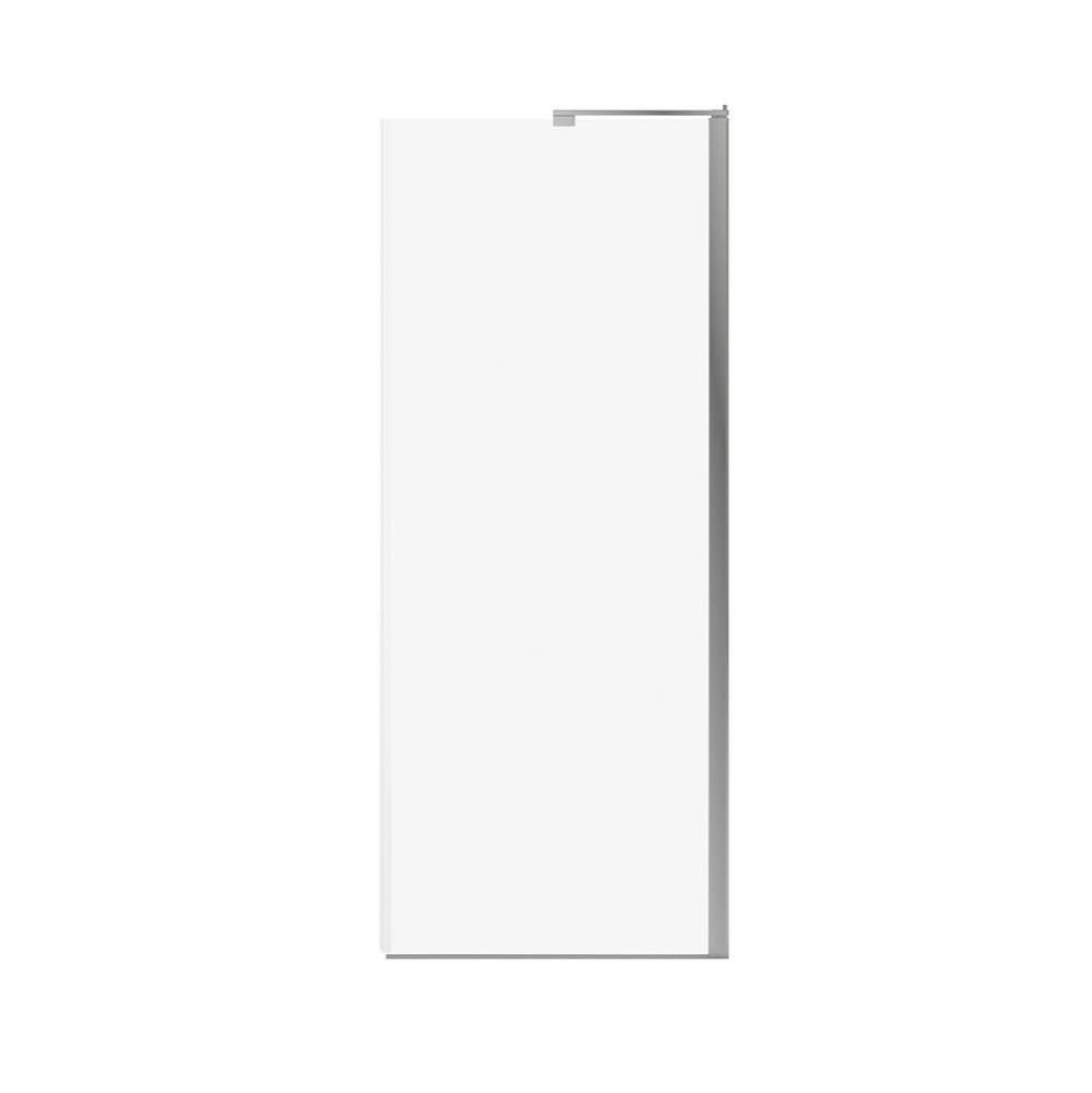 Capella 78 Return Panel for 36 in. Base with GlassShield&#xae; glass in Chrome