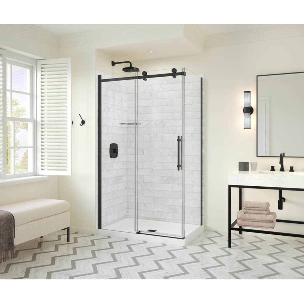 Odyssey SC 48&apos;&apos; x 32&apos;&apos; x 78&apos;&apos; 8mm Sliding Shower Door for Corner Ins