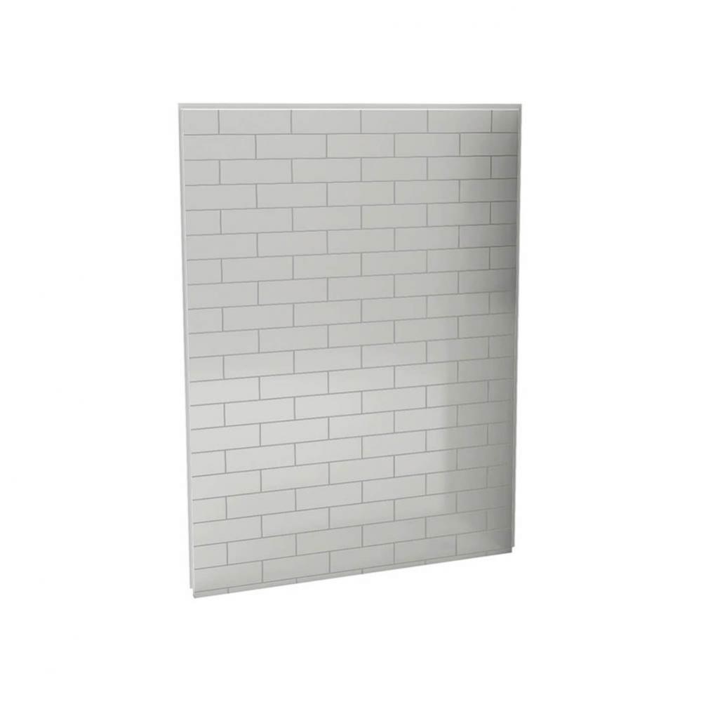 Utile 60 in. x 1.125 in. x 80 in. Direct to Stud Back Wall in Soft Grey
