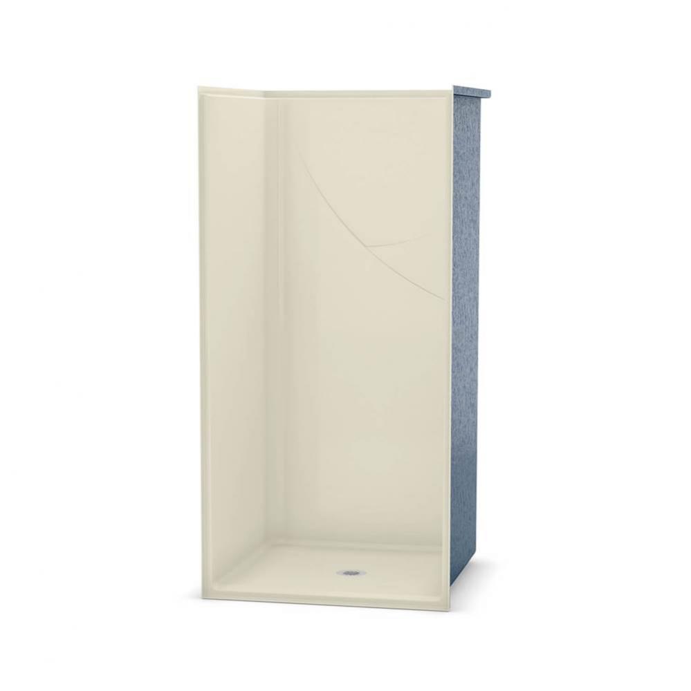 OPS-3636 - Base Model 36 in. x 36 in. x 76.625 in. 1-piece Shower with No Seat, Center Drain in Bo