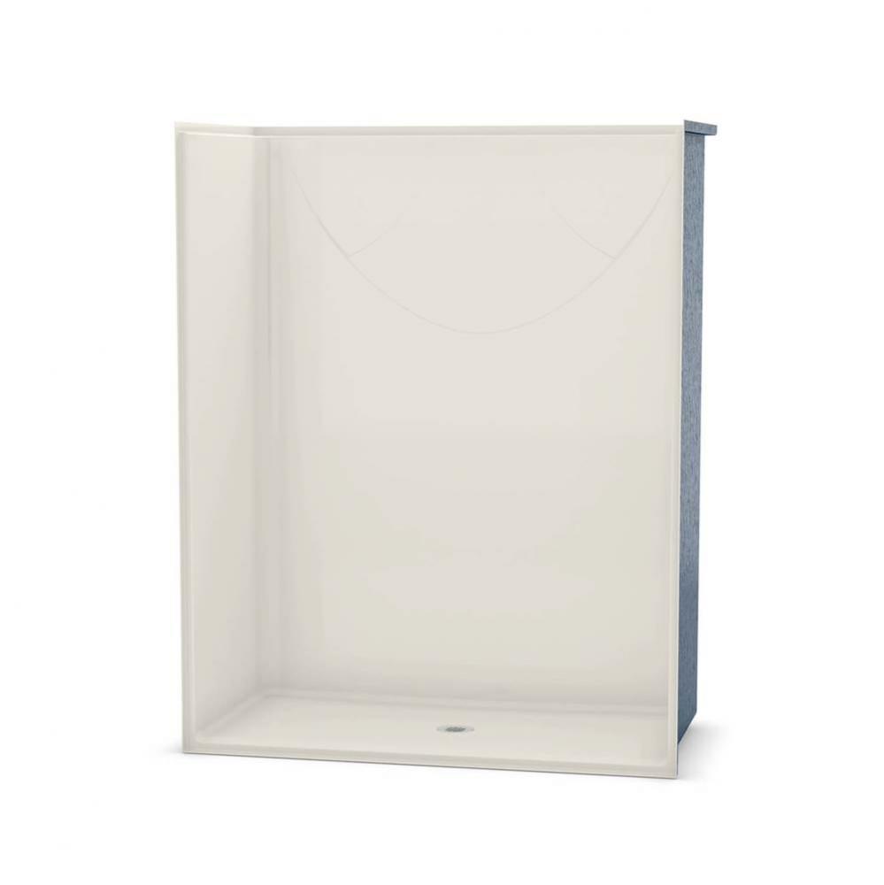 OPS-6030 - Base Model 60 in. x 30 in. x 76.625 in. 1-piece Shower with No Seat, Center Drain in Bi