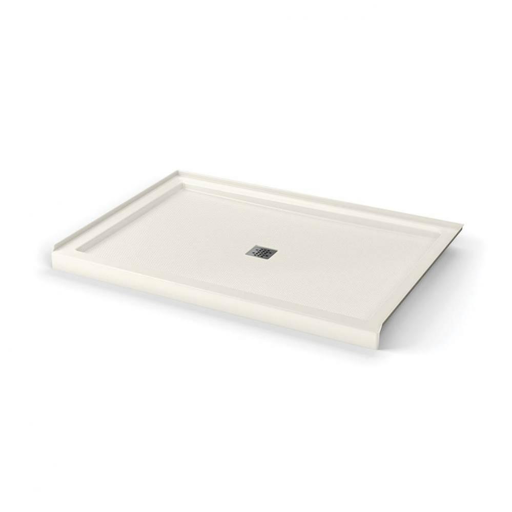 B3 Base 6042 Square Drain Stabili-T, Alcove Biscuit