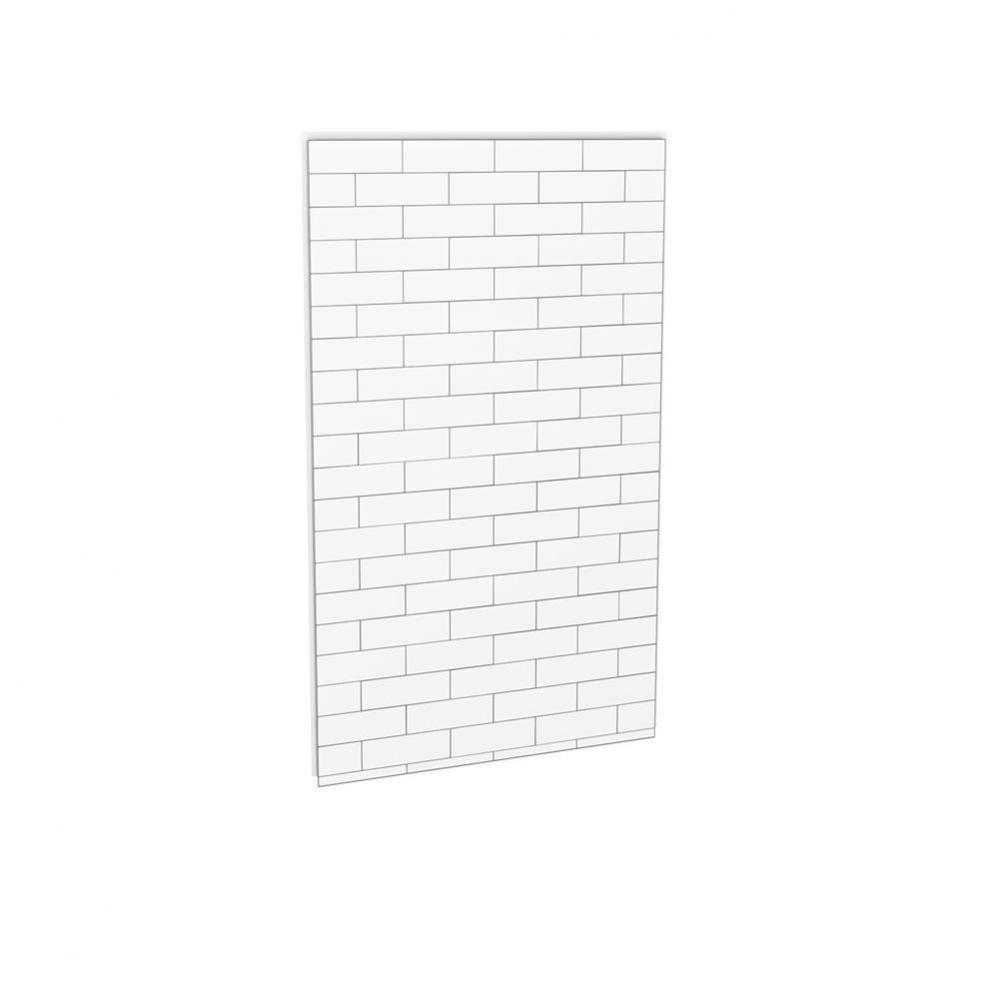 Utile 48 in. Composite Direct-to-Stud Back Wall in Metro Tux