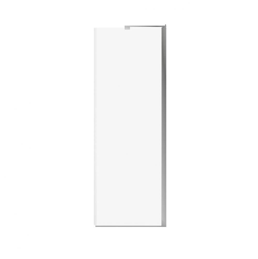 Capella 78 Return Panel for 32 in. Base with GlassShield&#xae; glass in Chrome