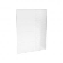 Maax 103422-306-513-000 - Utile 60 in. Composite Direct-to-Stud Back Wall in Erosion Bora white