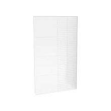 Maax 103421-306-513-000 - Utile 48 in. Composite Direct-to-Stud Back Wall in Erosion Bora white