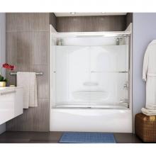 Maax 145015-000-002-585 - TOF-3260 AFR AcrylX Alcove Right-Hand Drain Bathtub in White