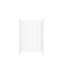 Maax 107183-000-270-000 - Versaline 48 in. Alcove Wall Kit - Vertical in White