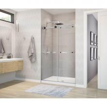 Maax 136271-900-350-000 - Duel 44-47 x 70 1/2-74 in. 8 mm Bypass Shower Door for Alcove Installation with Clear glass in Chr