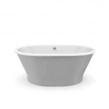 Maax 103903-000-006 - Brioso 6636 Bathtub Regular Sterling Silver