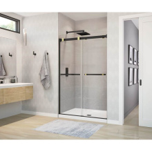 Maax 136271-900-380-000 - Duel 44-47 x 70.5-74 in. 8 mm Bypass Shower Door for Alcove Installation with Clear glass in Matte
