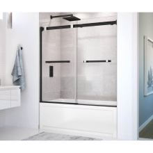 Maax 136270-900-360-000 - Duel 56-59 x 55.5 x 59 in. 8 mm Bypass Tub Door for Alcove Installation with Clear glass in Matte