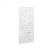 Maax 103416-307-508-000 - Utile 36 in. Composite Direct-to-Stud Back Wall in Marble Carrara
