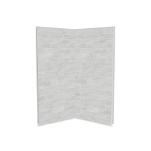 Maax 103388-312-504-000 - Utile 3636 Composite Direct-to-Stud Two-Piece Corner Shower Wall Kit in Organik Permafrost