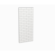 Maax 103416-301-526-000 - Utile 36 in. Composite Direct-to-Stud Back Wall in Metro Tux