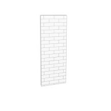 Maax 103419-301-526-000 - Utile 32 in. Composite Direct-to-Stud Side Wall in Metro Tux
