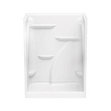 Maax 103676-000-001-000 - E160 60 x 37 Acrylic Alcove Center Drain One-Piece Shower in White