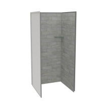 Maax 107479-312-505-000 - Utile 3636 Composite Direct-to-Stud Three-Piece Alcove Shower Wall Kit in Organik Clay