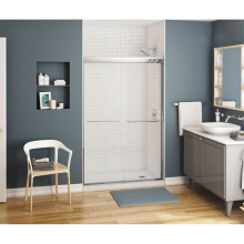 Maax 134563-900-084-000 - Kameleon 43-47 x 71 in. 6 mm Bypass Shower Door for Alcove Installation with Clear glass in Chrome