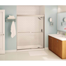 Maax 134665-900-305-000 - Kameleon SC 55-59 x 71 in. 6 mm Bypass Shower Door for Alcove Installation with Clear glass in Bru