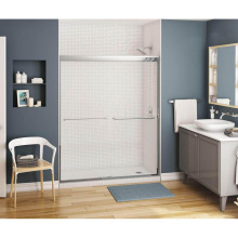 Maax 134675-900-084-000 - Kameleon SC 55-59 x 71 in. 8 mm Bypass Shower Door for Alcove Installation with Clear glass in Chr