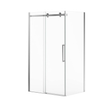 Maax 136542-810-084-000 - Halo Pro GS Return Panel for 32 in. Base with GlassShield® glass in Chrome