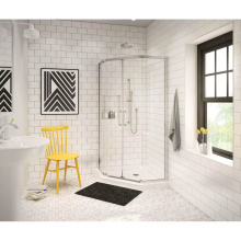 Maax 137440-900-084-000 - Radia Neo-angle 36 x 36 x 71.5 in. 6mm Sliding Shower Door for Corner Installation with Clear glas