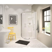 Maax 137445-900-084-000 - Radia Neo-round 40 x 40 x 71.5 in. 6mm Sliding Shower Door for Corner Installation with Clear glas