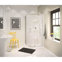 Maax 137445-900-305-000 - Radia Neo-round 40 x 40 x 71.5 in. 6mm Sliding Shower Door for Corner Installation with Clear glas