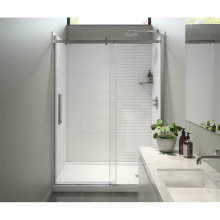 Maax 138952-900-084-000 - Halo Pro 56.5-59 x 78.75 in. 8mm Sliding Shower Door for Alcove Installation with Clear glass in C