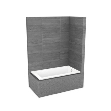 Maax 410026-000-001-154 - ModulR 6032 IF (Without Armrests) Acrylic Corner Right Right-Hand Drain Bathtub in White