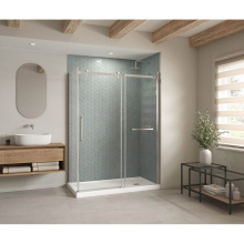 Maax 420025-503-001-000 - B3X 6032 Acrylic Corner Right Shower Base with Right-Hand Drain in White