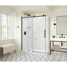 Maax 107546-900-340-000 - Odyssey SC 60'' x 32'' x 78'' 8mm Sliding Shower Door for Corner Ins