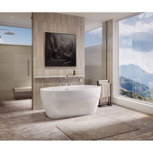 Maax 107835-000-001-000 - Hatto 5932 Acrylic Freestanding Center Drain Bathtub in White