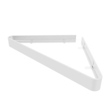 Maax 10042818-276 - Manhattan Corner Shelf with Glass in Glossy White