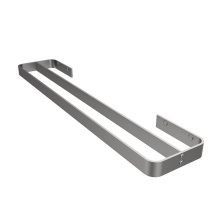 Maax 10045087-201 - Manhattan 24 in. Double Towel Bar in Brushed Chrome